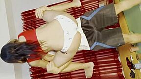 Young Couple's Homemade Sex Tape Features Intense Blowjob, Facial, And Loud Orgasm On Ass And Pussy.