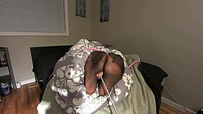 Ceo tickles and licks his secretarys sexy nylon soles