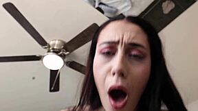 Step Sis Begs To Cum Inside!