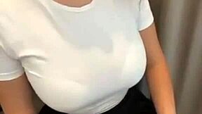 Stepmom in short skirt shows her bra to me