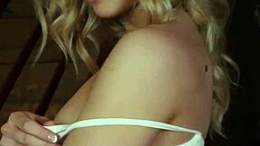 Amateur Babe Strips Naked