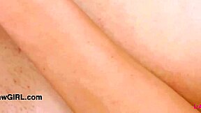 Attractive Brunette Model Shows Sexy Body On Sofa