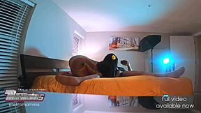 Thick college girl, does she deepthroat and go balls deep during casting?