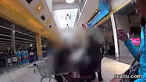 Stunning Czech Chick Undresses And Gets Anal In Hypermarket POV