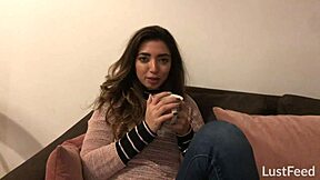 Homemade sextape with my adorable mexican girlfriend frida sante, she rides so passionatly!