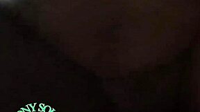 ebony amateur feels intense pleasure riding like a horse with ass worship