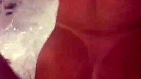 sucking my husband's new employee with big natural tits.