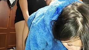 i caught my neighbors and joined them - lesbian illusion girls