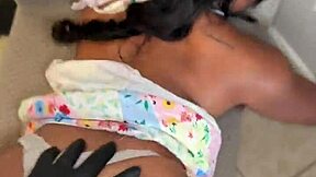 bro, your girl is here at my bar, she let me fuck her