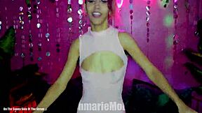 Latina Babe Dances With Hairy Pussy And Small Tits At Sex Club