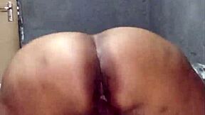 ebony big booty bouncing on that dick