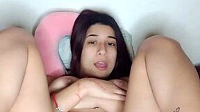 Petite Teen Shows Her Wet Pussy And Tits