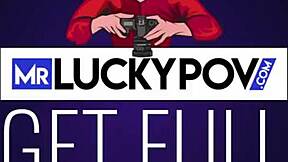 bubble butt brunette bounces ass