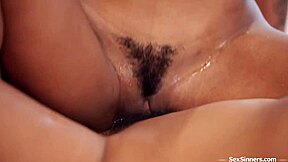 Watch two ebony women licking pussy