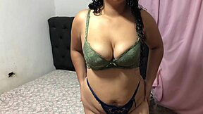 Curvy Maid Flashes Big Ass to Boss in Wife's Absence