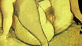 Vintage Erotic Drawings of Big Tits and Ass