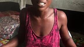 crazybitch smoking in her lane lord's room in sexy clothes