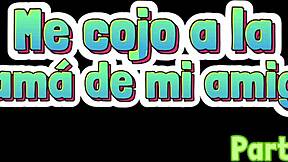 Son's friend fucks latina milf in missionary.