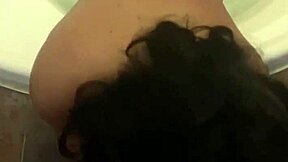 sucking my husband's new employee with big natural tits.