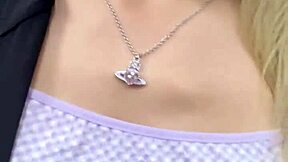 Asian Girl Masturbates in Elevator and Someone Came In