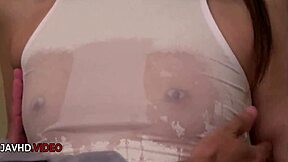 Sexy Maya Kato Amazes with Asian Blowjob Before Fingers and Creampie