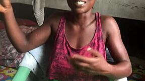 crazybitch smoking in her lane lord's room in sexy clothes