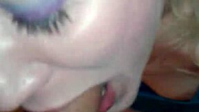 Blowjob with girlfriend friend in close up homemade amateur