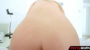 Pervymother - Sugar Step Mommy Surprises Her Big Boy With Her Lushy Naked Body