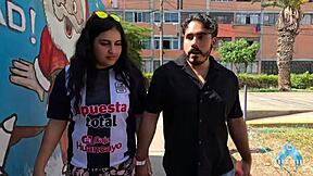 Team loses but fucks skinny latina