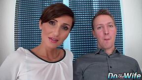 Hotwife Gabrielle Gucci Quenches Her Thirst For Bbc Cum In Front Of Cuck