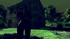 lets play with ebony big tits in cowgirl at rest area