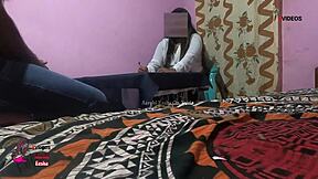 ebony indian doctor cares for patient's needs in hospital