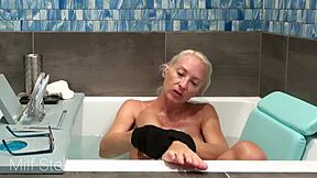 stella says, 'watch me shave my pussy in the bath'