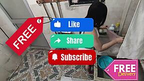 My Perverted Step-Cousin Records Me While I'm Washing And I Suck It All Off Because He's My Favorite Step-Cousin