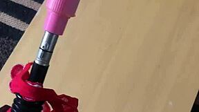 Smooth housewife in amateur homemade scene