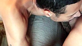 Amateur pornstar gives morning blowjob to neighbor