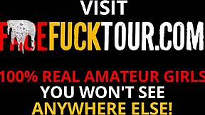 new waitress gets savage face fuck deep throat during break with big cock manager