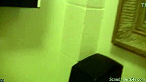 jenny and her partner in naughty public act, licking and sucking