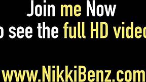 Nikki Benz fucked with raccoon eyes?