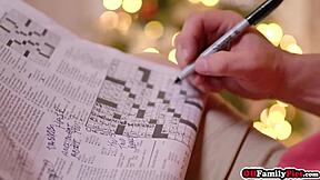 Bisexual Teen Stepsisters Want Creampie for Christmas