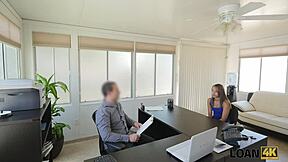 Man fucks student in office