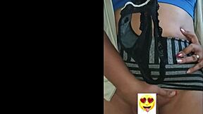 wife performs striptease and rips clothes