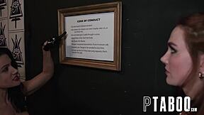 the bottom floor featuring seth gamble and the cast