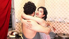 caught masturbating, then fucked by step-brother