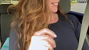 Going Through McDonald's Drive-Thru While Trying Not To Cum