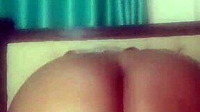 hey, angela oxo shows off her bouncy booty in homemade fun