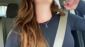 Going Through McDonald's Drive-Thru While Trying Not To Cum