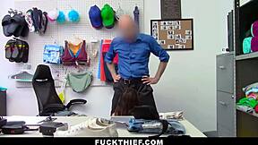 Guard catches teen breaking in for hardcore punishment