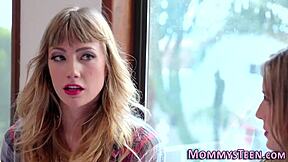 Teen Lesbian Tribs Mature Milf In First Time Encounter