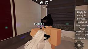 Fucking A Horny Bitch On Roblox!